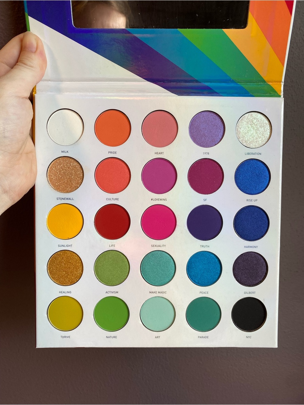 Morphe 2019 Pride Makeup Palette. 25L Live in Color - Picture 3 of 6